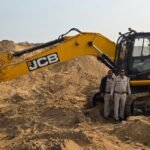 *भस्कली नदी में अवैध रेत उत्खनन पर बड़ी कार्रवाई,* *पोकलेन मशीन जब्त*