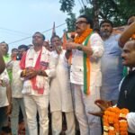 *केशकाल में कांग्रेसियों ने किया प्रदेश प्रभारी सुखदेव भगत का भव्य स्वागत* 